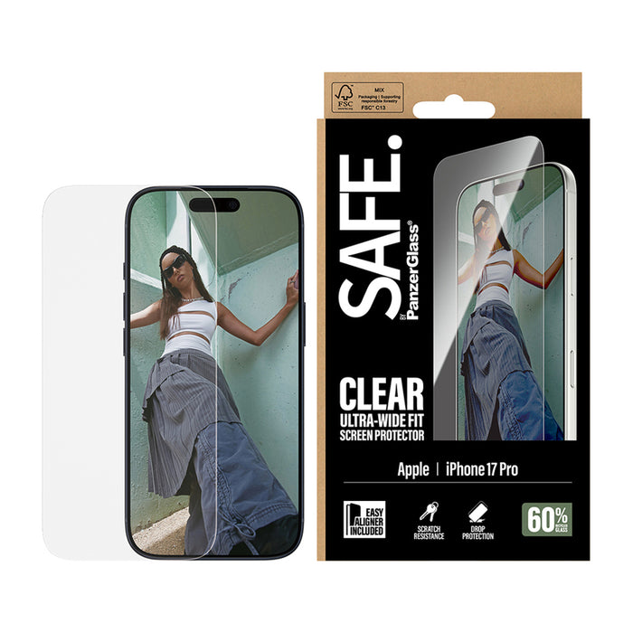 СТЪКЛО SAFE IPHONE 17 PRO UWF