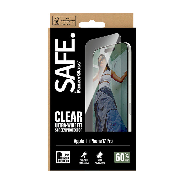 СТЪКЛО SAFE IPHONE 17 PRO UWF