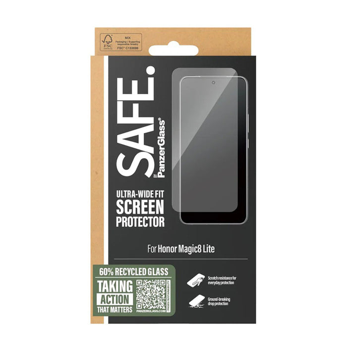 СТЪКЛО SAFE HONOR MAGIC 8 LITE UWF