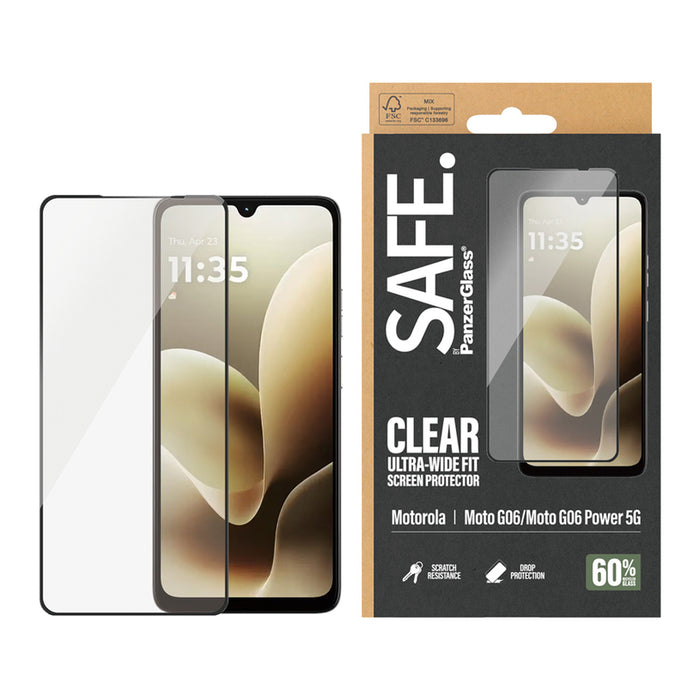 СТЪКЛО SAFE MOTOROLA G06/G06 POWER UWF