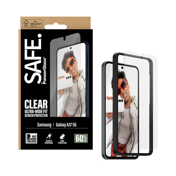 СТЪКЛО SAFE SAMSUNG A37 UWF