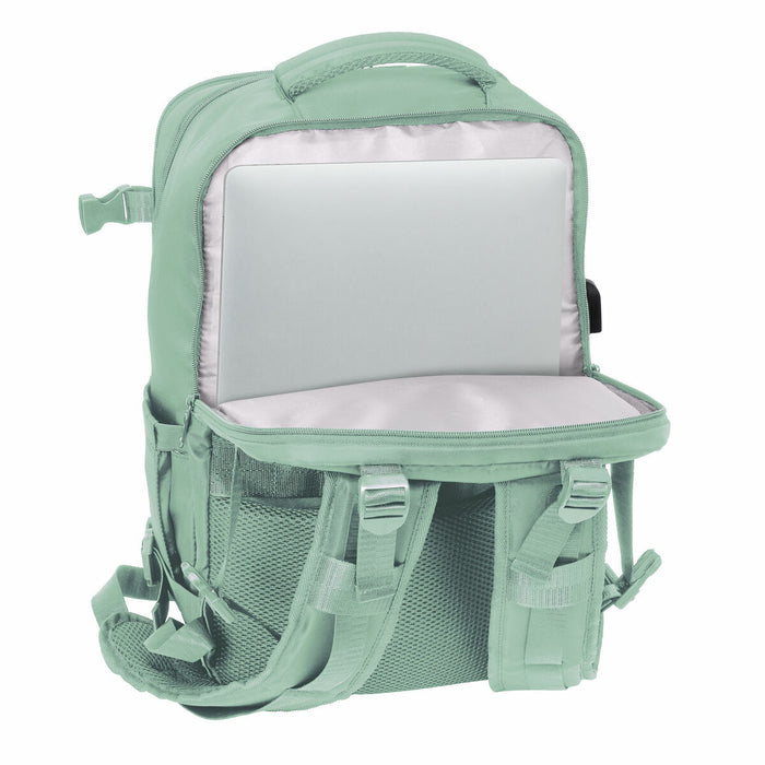 Училищна чанта Safta Verde pastel Син