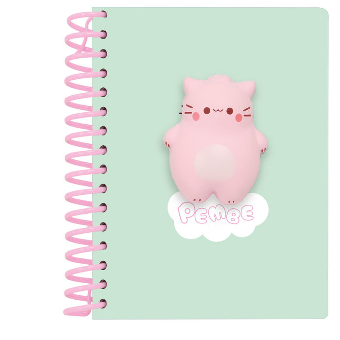 Тефтер Safta The pink cat Многоцветен