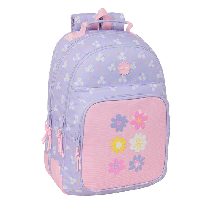 Училищна чанта Safta Bouquet Розов Люляк 32 x 42 x 15 cm