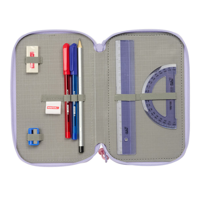 Пътническа Чанта Safta Bouquet Розов Люляк 12,5 x 19,5 x 5,5 cm 37 Части