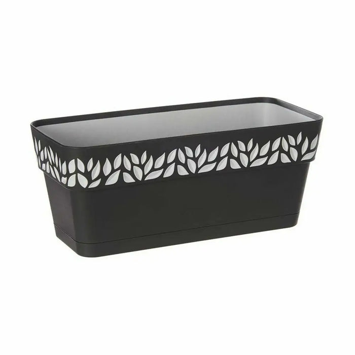 Саксия Stefanplast Cloe Антрацит Пластмаса 13,3 x 12,3 x