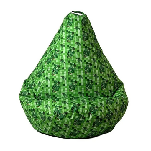 Sako чанта пуф Pear print Minecraft XL 130 x 90 cm