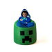 Сако чанта пуф Minecraft зелен XXL 110 х 90 см