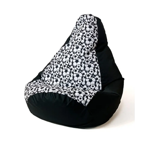 Sako чанта пуф Pear print black-ball L 105 x 80 cm