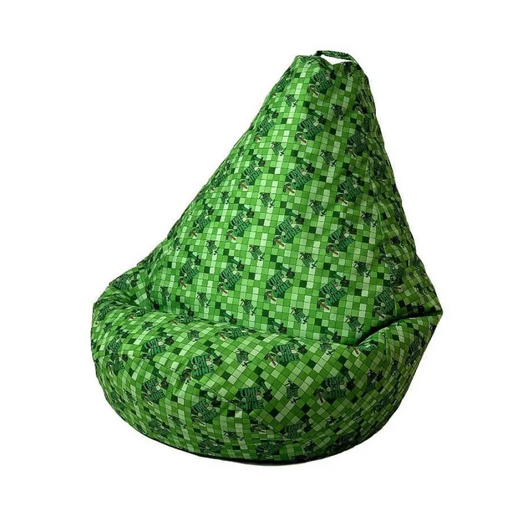 Sako чанта пуф Pear print Minecraft XL 130 x 90 cm