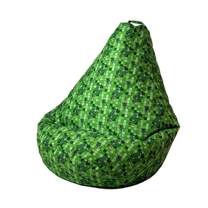 Sako чанта пуф Pear print Minecraft XXL 140 x 100 cm