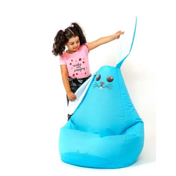 Sako чанта пуф Rabbit blue L 105 x 80 cm