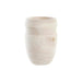 Саксия DKD Home Decor Кафяв Естествен Квадратек Boho 15 x