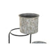 Саксия DKD Home Decor Сив Метал (82 x 25 x 81 cm)