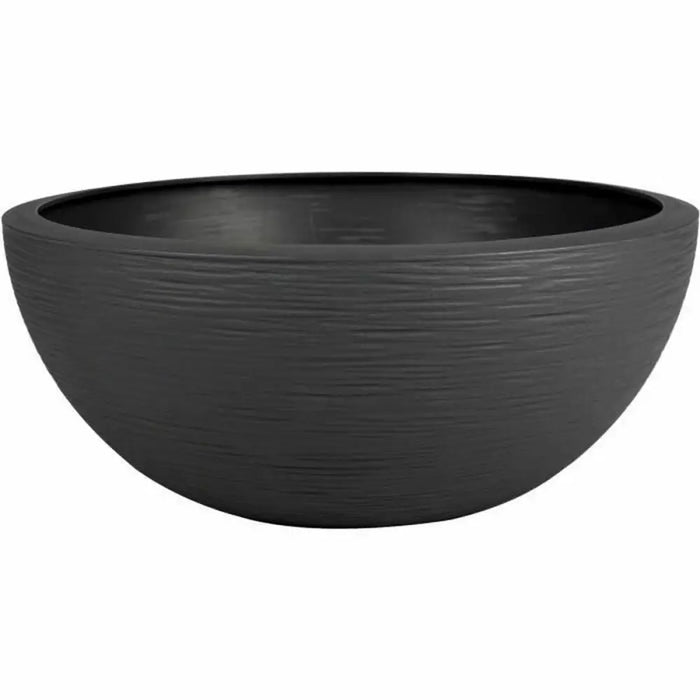 Саксия EDA 3210103482 Сив Антрацит Пластмаса Ø 40 cm