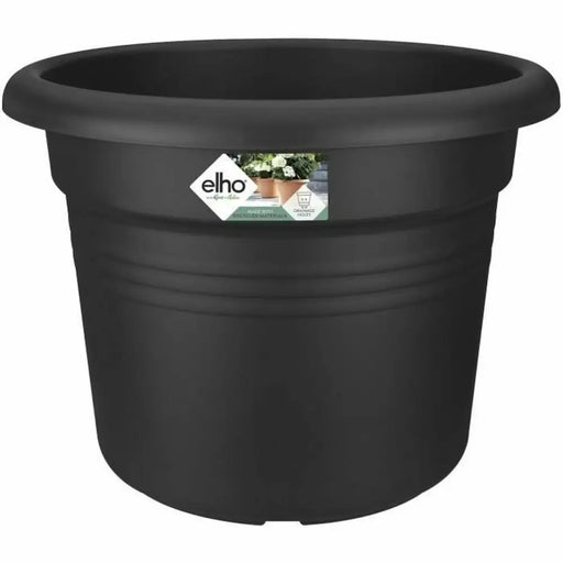 Саксия Elho Черен Пластмаса Кръгъл Ø 45 cm