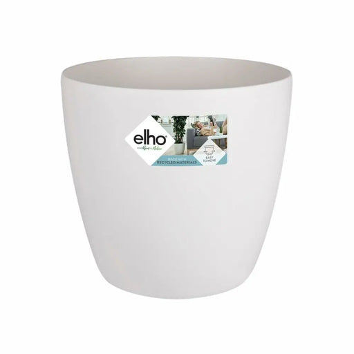 Саксия Elho Ø 47 cm Бял Пластмаса Кръгъл