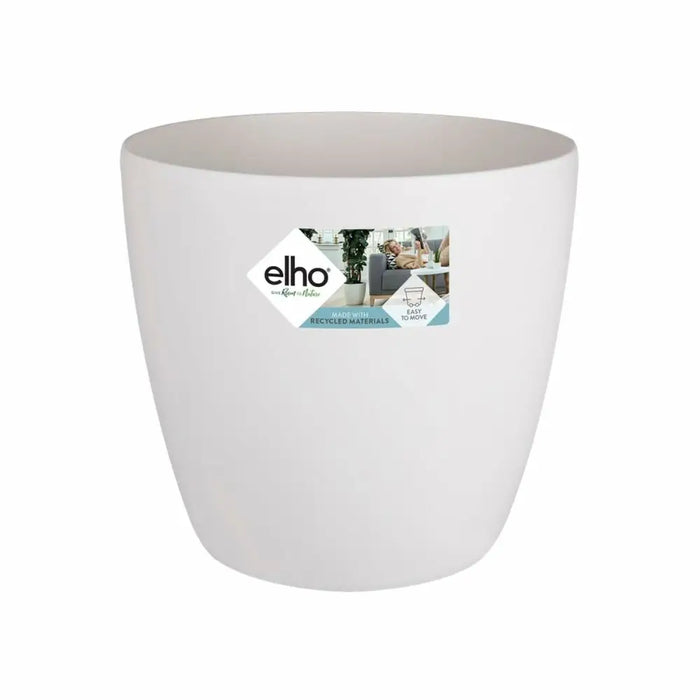Саксия Elho Ø 47 cm Бял Пластмаса Кръгъл