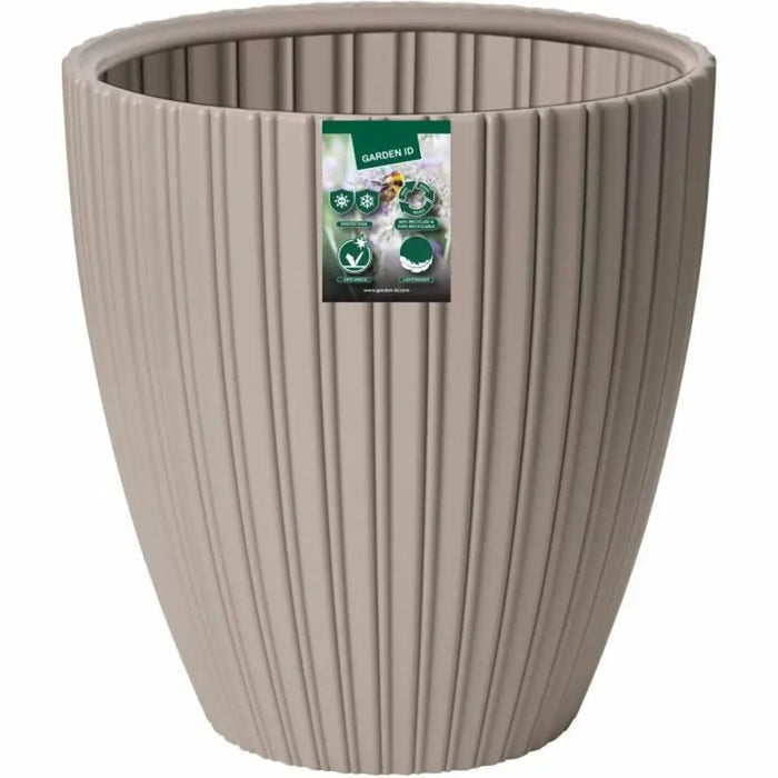 Саксия Garden ID Fancy Кафяв Тъмнокафяв полиетилен 40 x 42