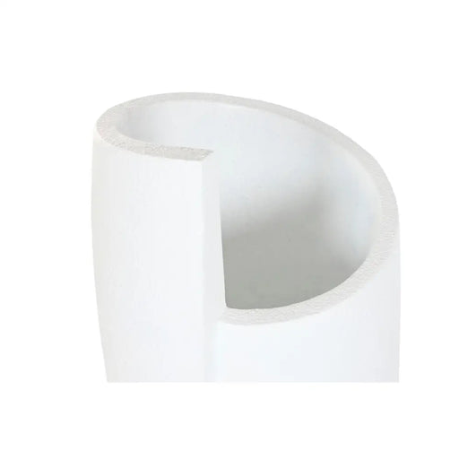 Саксия Home ESPRIT Бял Магнезиев Модерен Лице 33 x 33 x 72