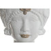 Саксия Home ESPRIT Бял Бежов Порцелан 15 x 15 x 26.5 cm (2