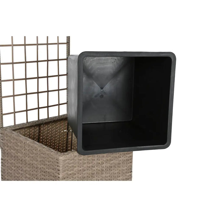 Саксия Home ESPRIT полипропилен Pатан 48 x 52 x 114 cm