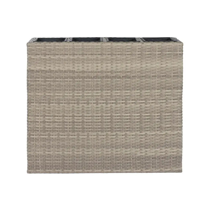 Саксия Home ESPRIT полипропилен Pатан 95 x 26 x 80 cm