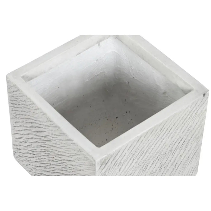 Саксия Home ESPRIT Сив Магнезиев 37 x 37 x 31,5 cm (4 броя)