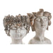 Саксия Home ESPRIT Сив Смола Лице Shabby Chic 18 x 15 x 23