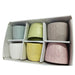 Саксия Home ESPRIT Жълт Син Бял Розов Dolomite 12 x 12 x 10