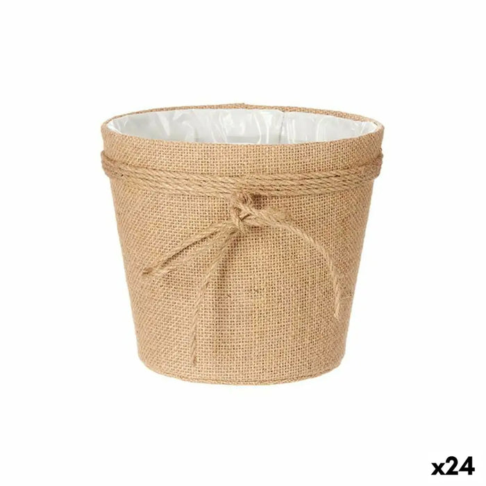 Саксия Ibergarden Кафяв Плат Ласо 19,5 x 17,5 x 19,5 cm 19