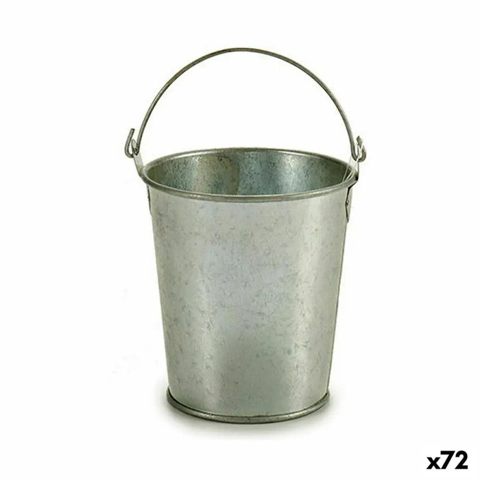 Саксия Ibergarden Сребрист цинк Кубче 15,5 x 11 x 11 cm