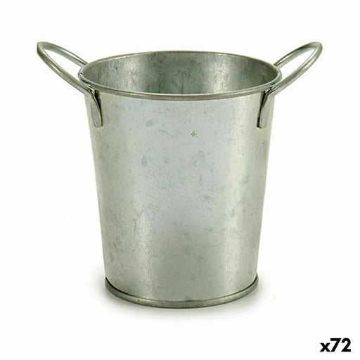 Саксия Ibergarden Сребрист цинк Кубче 16 x 12 x 11 cm (72