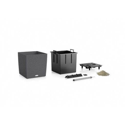Саксия Lechuza Черен Сив полипропилен