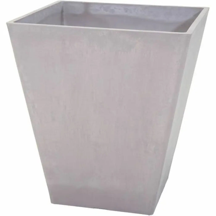 Саксия Mega Collections Ecostone Square Кафяв Тъмнокафяв