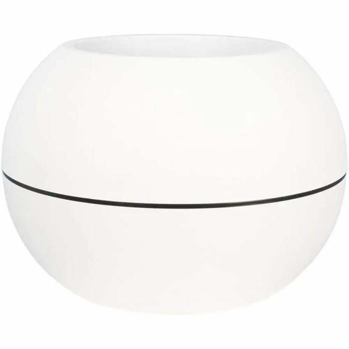 Саксия Riviera Бял Ø 50 cm Пластмаса Кръгъл