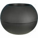 Саксия Riviera Черен Пластмаса Кръгъл Pall Ø 50 cm