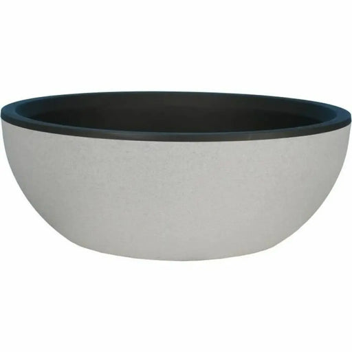 Саксия Riviera Granite Светло сив Ø 40 cm Камък