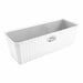 Саксия Stefanplast Бял Пластмаса 13 x 11 x 28,5 cm 29 x 11