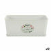 Саксия Stefanplast Бял Пластмаса 13 x 11 x 28,5 cm 29 x 11