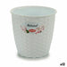 Саксия Stefanplast Бял Пластмаса 14 x 13 x 14 cm (12 броя)