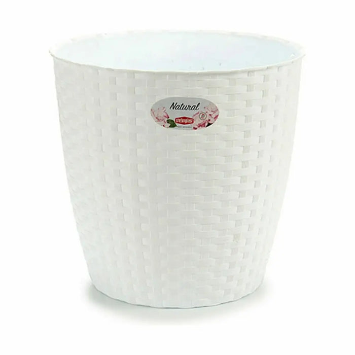Саксия Stefanplast Бял Пластмаса 29 x 26,5 x 29 cm 29 x 27