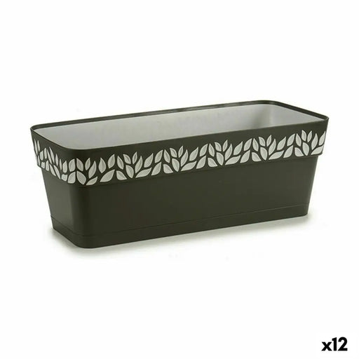 Саксия Stefanplast Cloe Антрацит Пластмаса 49,5 x 17 x 19
