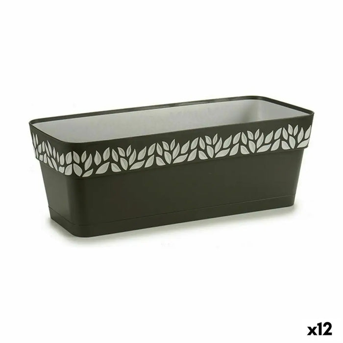 Саксия Stefanplast Cloe Антрацит Пластмаса 49,5 x 17 x 19