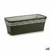 Саксия Stefanplast Cloe Антрацит Пластмаса 49,5 x 17 x 19