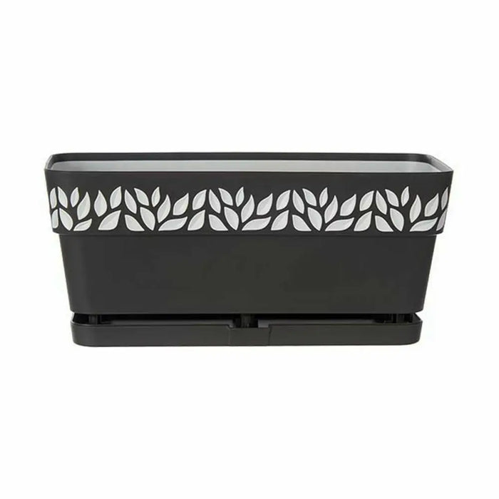 Саксия Stefanplast Cloe Антрацит Пластмаса 13,3 x 12,3 x