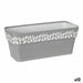 Саксия Stefanplast Cloe Бял Сив Пластмаса 13,3 x 12,3 x