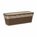 Саксия Stefanplast Cloe Кафяв Пластмаса 49,5 x 17 x 19 cm