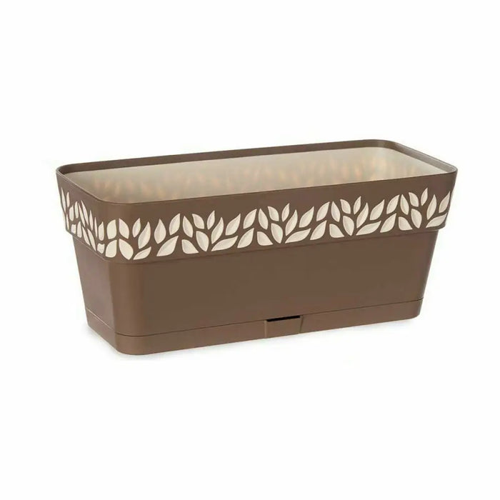 Саксия Stefanplast Cloe Кафяв Пластмаса 13,3 x 12,3 x 29,3
