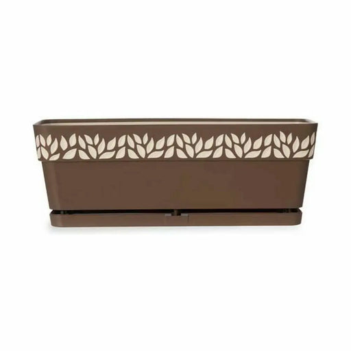 Саксия Stefanplast Cloe Кафяв Пластмаса 49,5 x 17 x 19 cm
